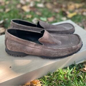 Kenneth Cole Reaction Men's Brown Suede Loafers. 10